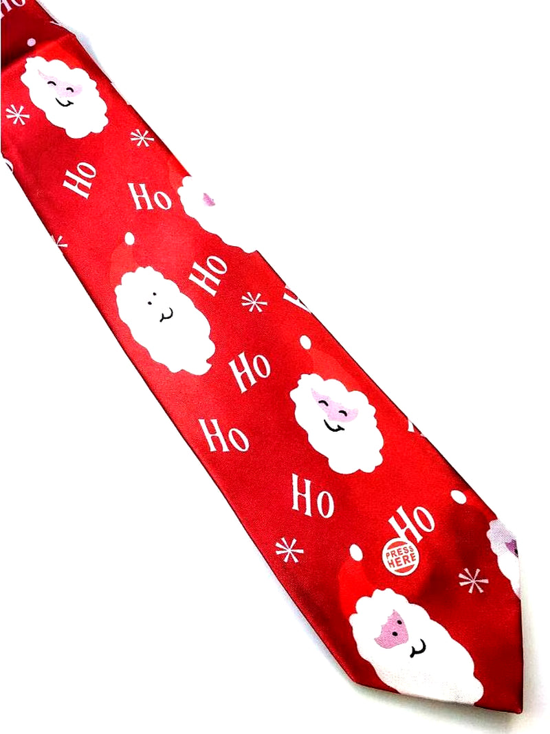 New Christmas Tie 9.5Cm Style Men'S Fashion Neckties Helloween Festival Tie Soft Designer Character Necktie Tie for Boy