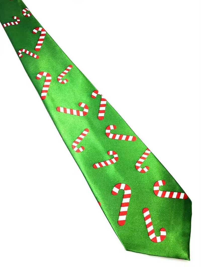 New Christmas Tie 9.5Cm Style Men'S Fashion Neckties Helloween Festival Tie Soft Designer Character Necktie Tie for Boy