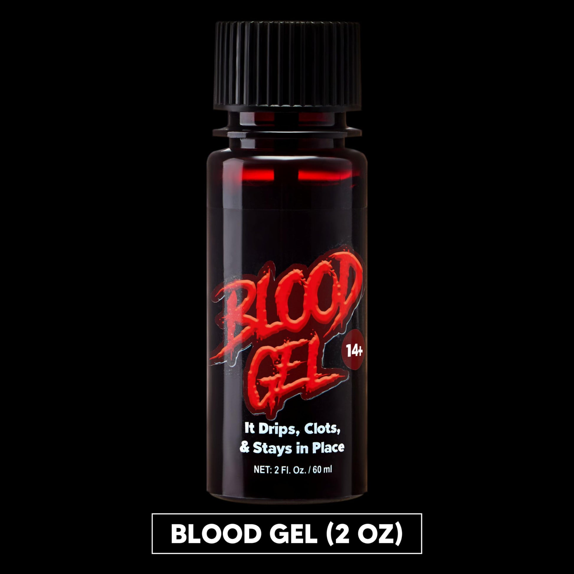 2 Oz Halloween Fake Blood,Vampire Blood Makeup Gel,Halloween Blood Zombie Makeup,Vampire Makeup Kit for Adults,Halloween Costume Vampire Accessories