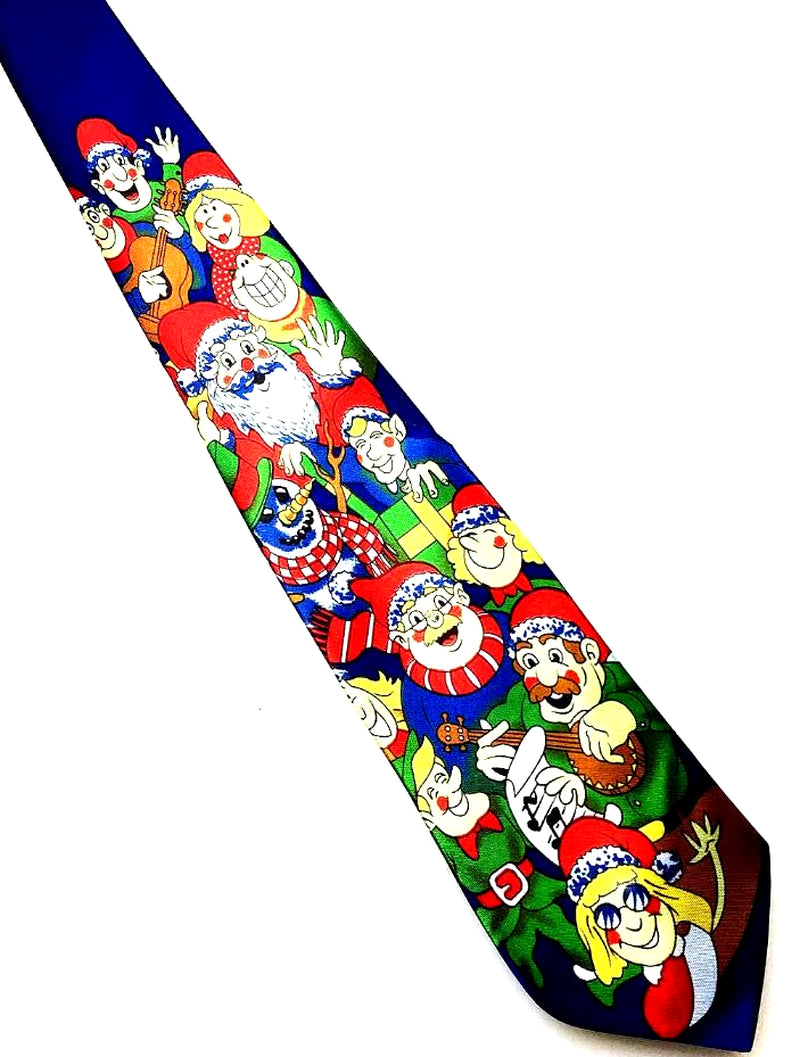 New Christmas Tie 9.5Cm Style Men'S Fashion Neckties Helloween Festival Tie Soft Designer Character Necktie Tie for Boy